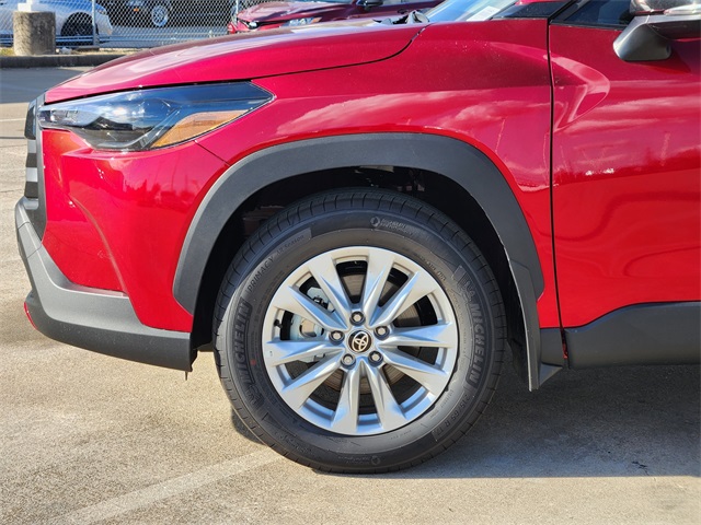 2026 Toyota Corolla Cross LE Red at Toyota of Victoria
