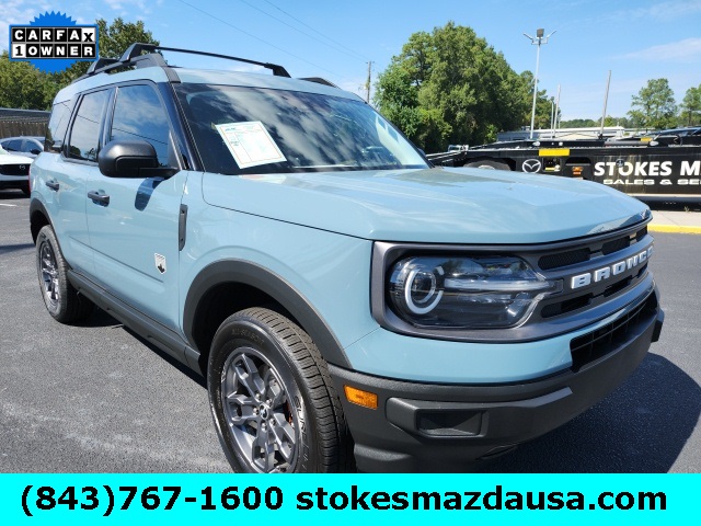 2022 Ford Bronco Sport Big Bend Green at Stokes Mazda