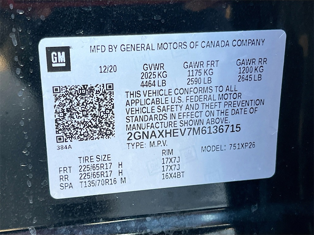 2021 Chevrolet Equinox LS Black at Classic Elite Chevrolet Sugar Land