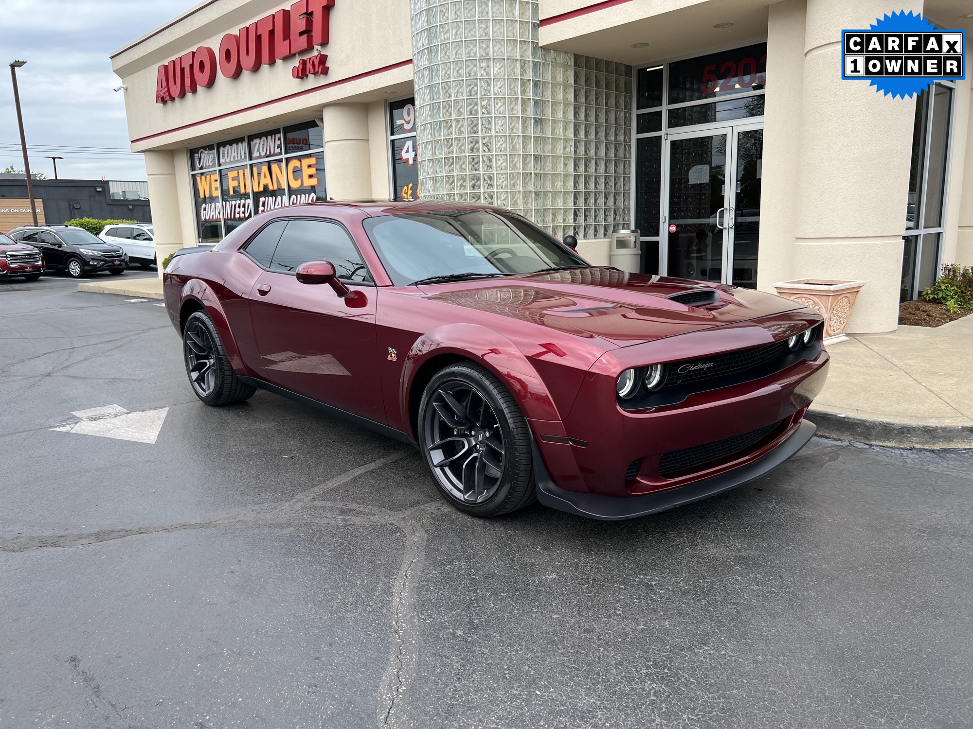 Used 2021 Dodge Challenger R/T Scat Pack Widebody Red