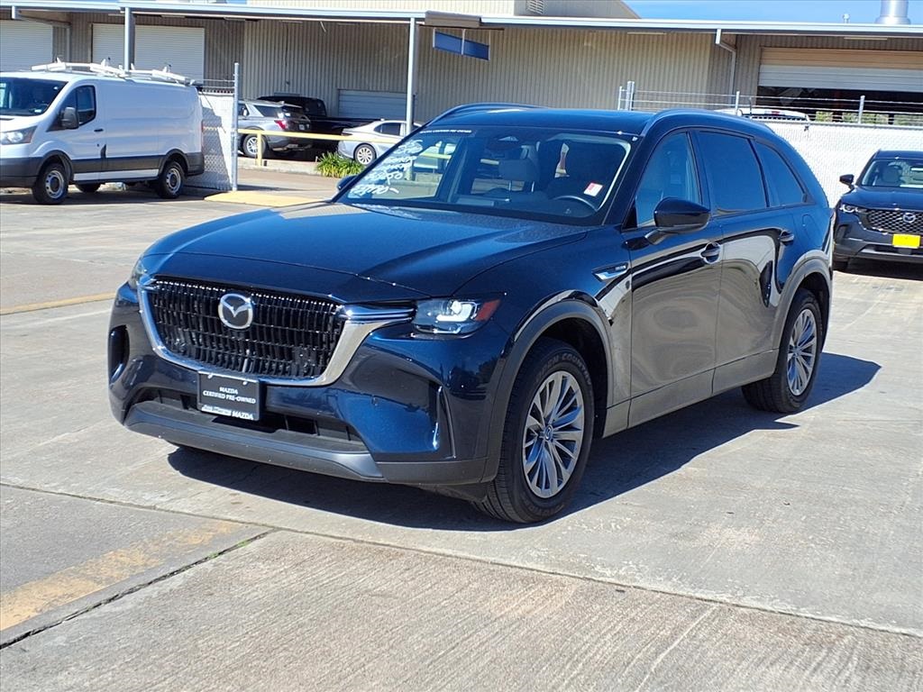2025 Mazda CX-90 3.3 Turbo Preferred Blue at DeMontrond Mazda