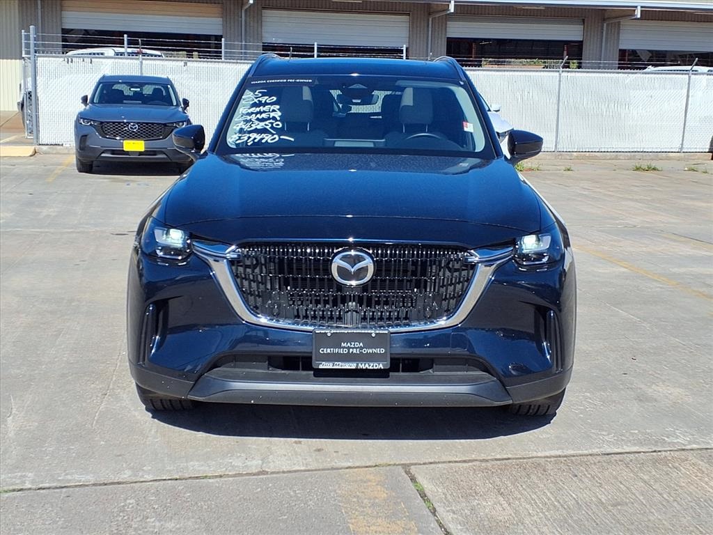 2025 Mazda CX-90 3.3 Turbo Preferred Blue at DeMontrond Mazda