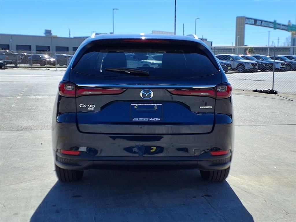 2025 Mazda CX-90 3.3 Turbo Preferred Blue at DeMontrond Mazda