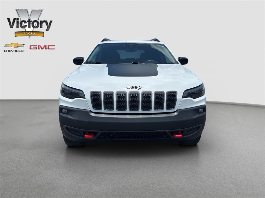 Used 2022 Jeep Cherokee Trailhawk with VIN 1C4PJMBX1ND501668 for sale in Kansas City
