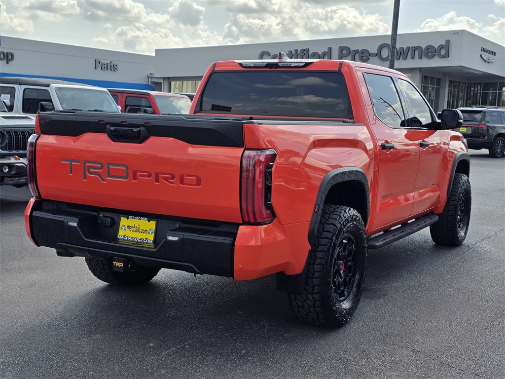 2022 Toyota Tundra Hybrid TRD Pro Orange at Community Toyota