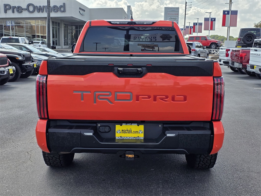 2022 Toyota Tundra Hybrid TRD Pro Orange at Community Toyota