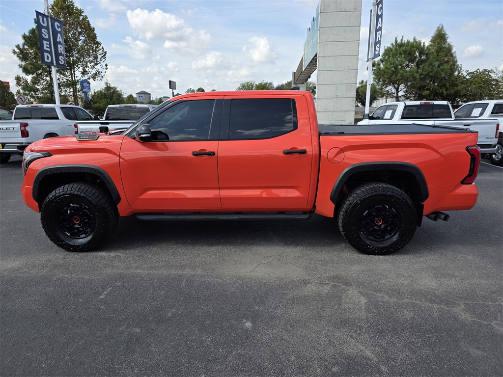 2022 Toyota Tundra Hybrid TRD Pro Orange at Community Toyota