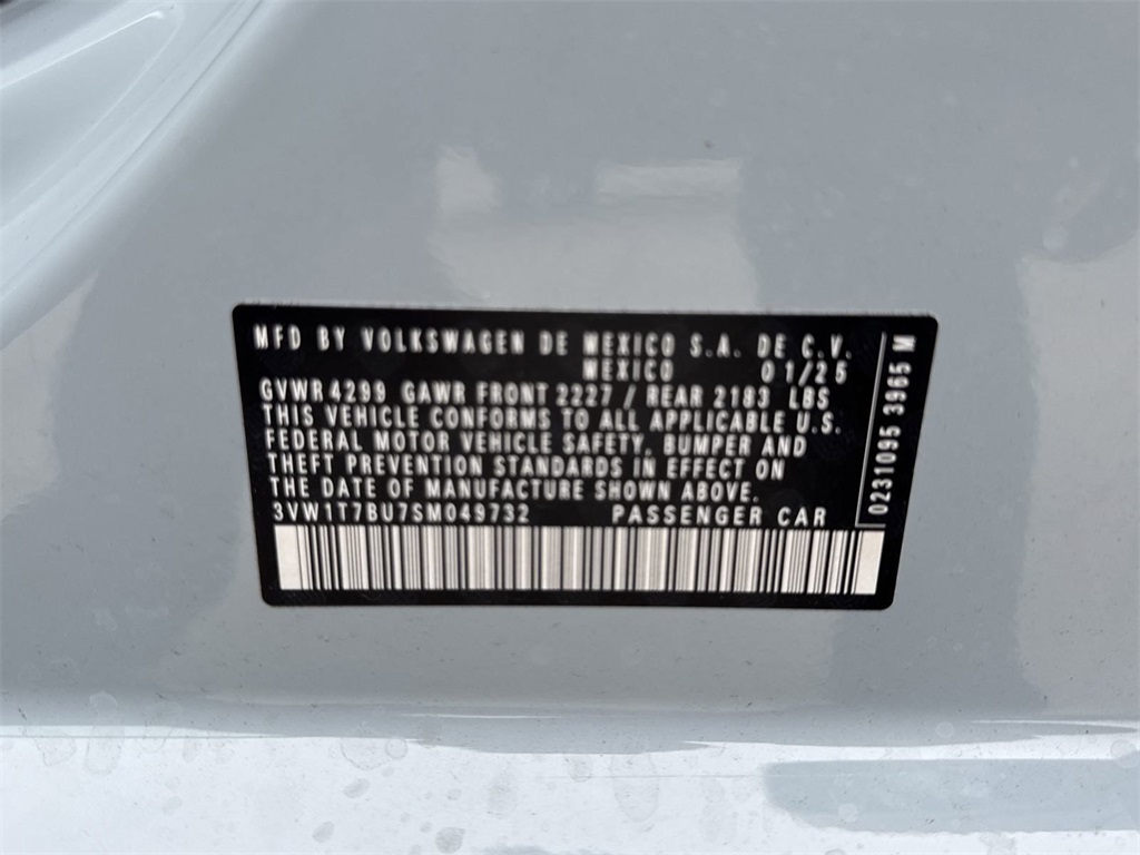 2025 Volkswagen Jetta GLI 2.0T Autobahn Gray at DeMontrond Automotive Group