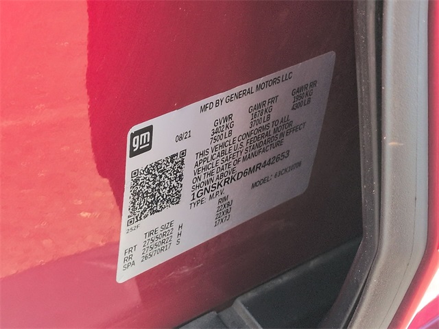 2021 Chevrolet Tahoe RST for sale at PATRIOT CHEVROLET OF LIMERICK