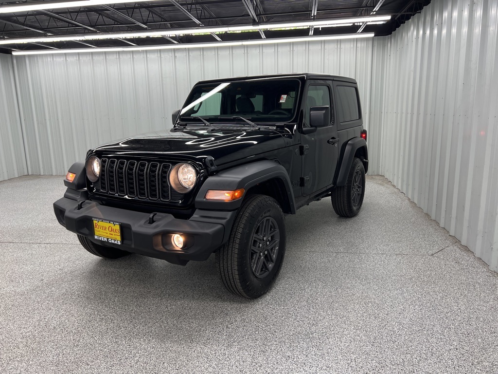 2024 Jeep Wrangler Sport S Black at Emmons Autoplex