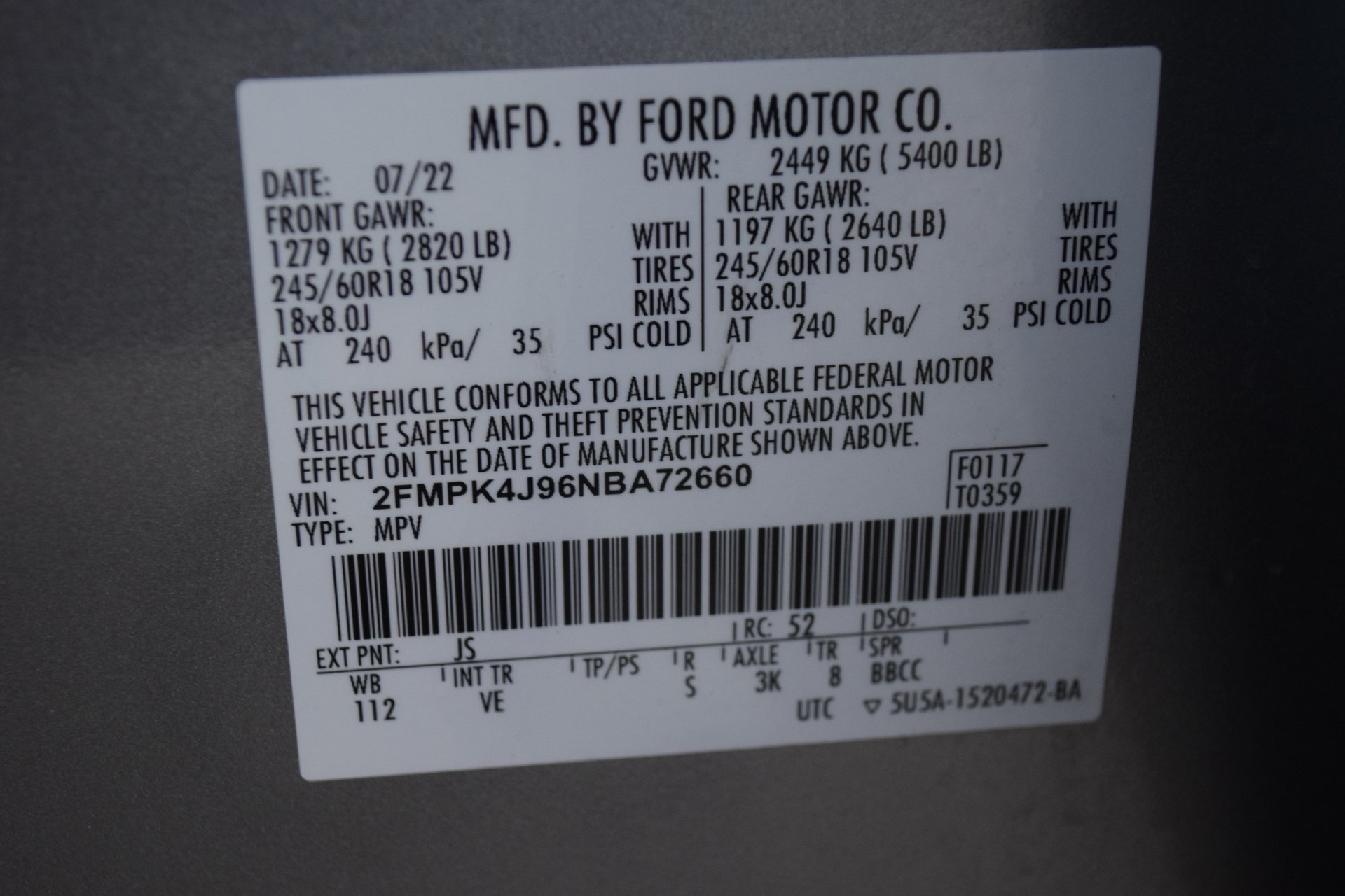 2022 Ford Edge SEL Silver at Wharton Ford