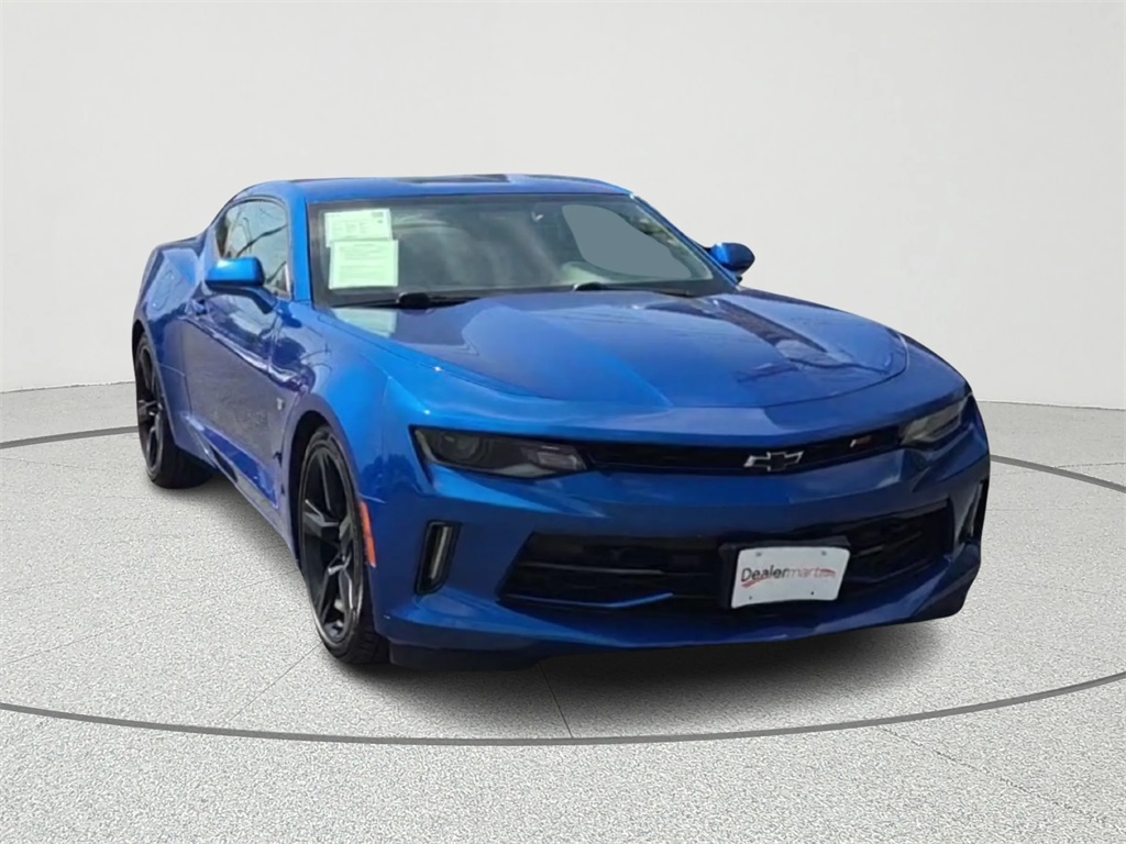 2018 Chevrolet Camaro 1LT Blue at Victoria Chrysler Dodge Jeep Ram