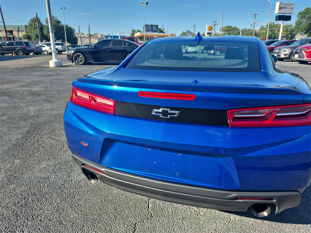 2018 Chevrolet Camaro 1LT Blue at Victoria Chrysler Dodge Jeep Ram