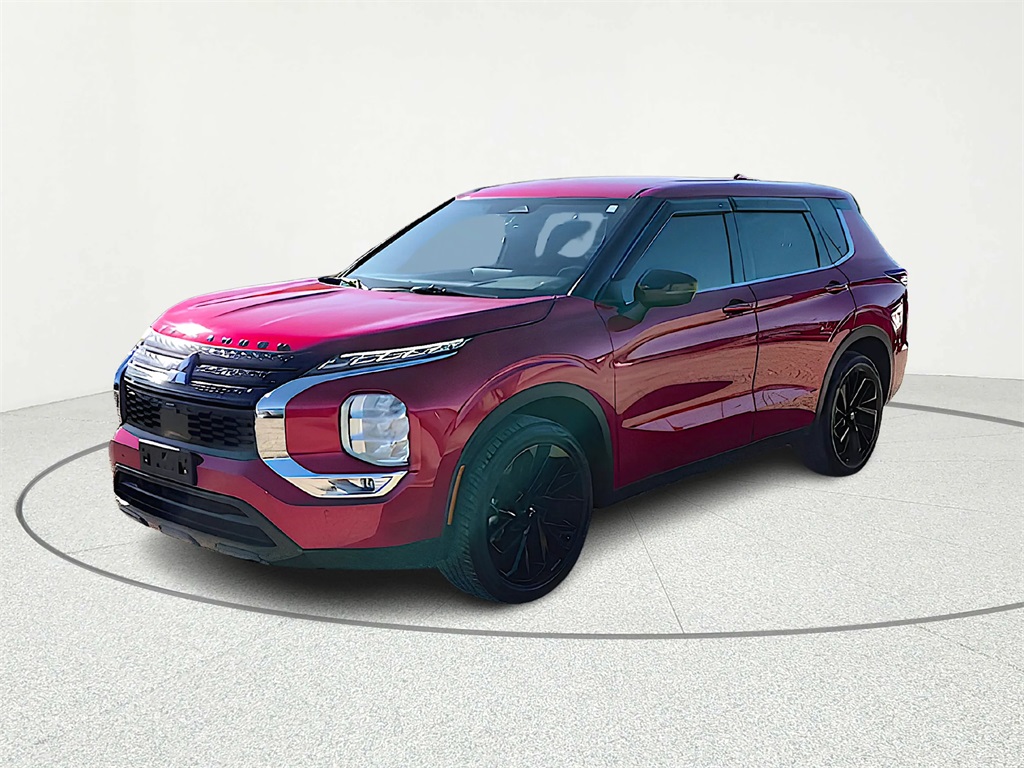 2023 Mitsubishi Outlander SE Black Edition Red at North Houston Mitsubishi