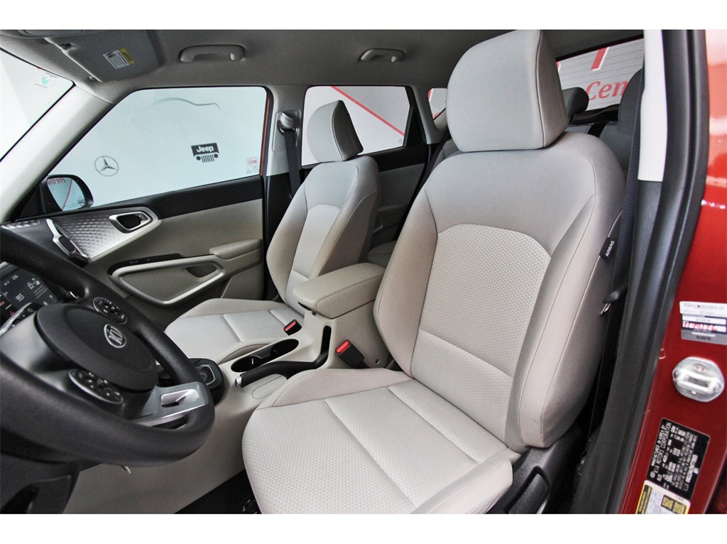 2021 Kia Soul LX Orange at DeMontrond Automotive Group