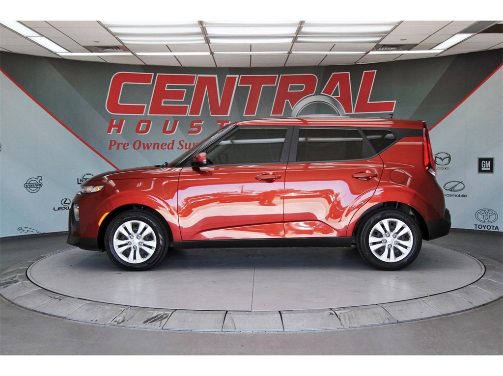 2021 Kia Soul LX Orange at DeMontrond Automotive Group