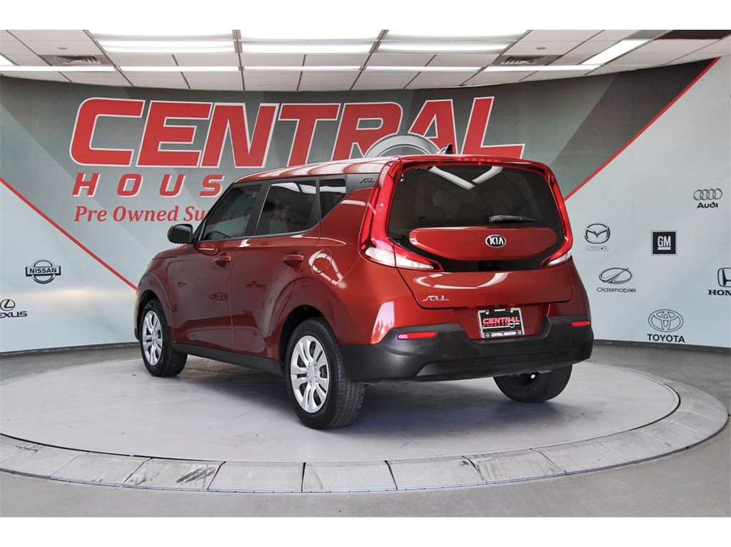 2021 Kia Soul LX Orange at DeMontrond Automotive Group