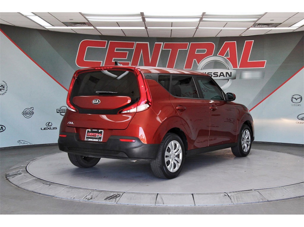 2021 Kia Soul LX Orange at DeMontrond Automotive Group