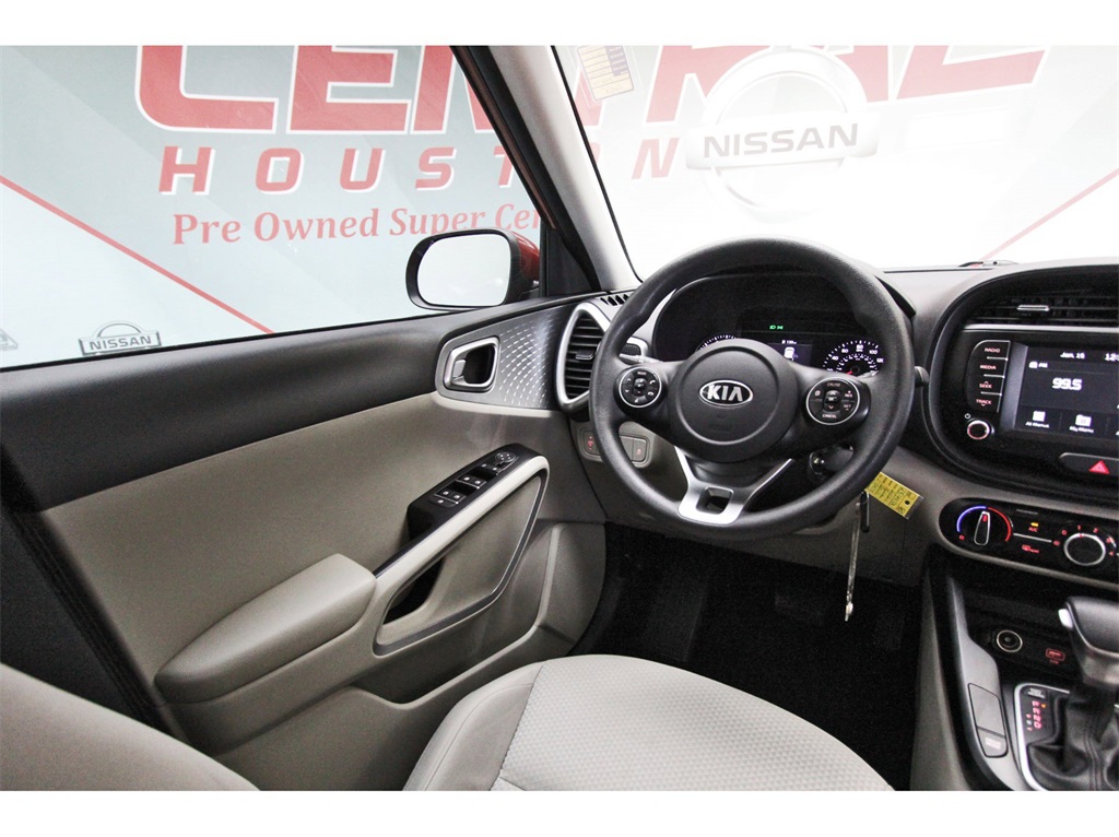 2021 Kia Soul LX Orange at DeMontrond Automotive Group