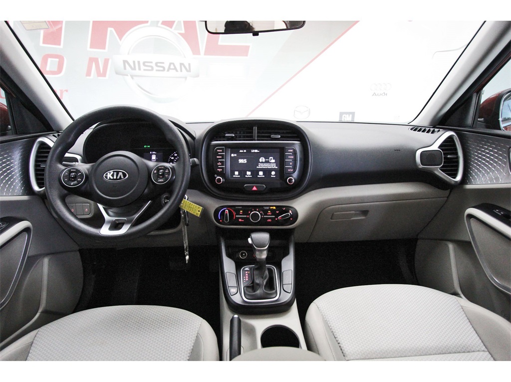 2021 Kia Soul LX Orange at DeMontrond Automotive Group