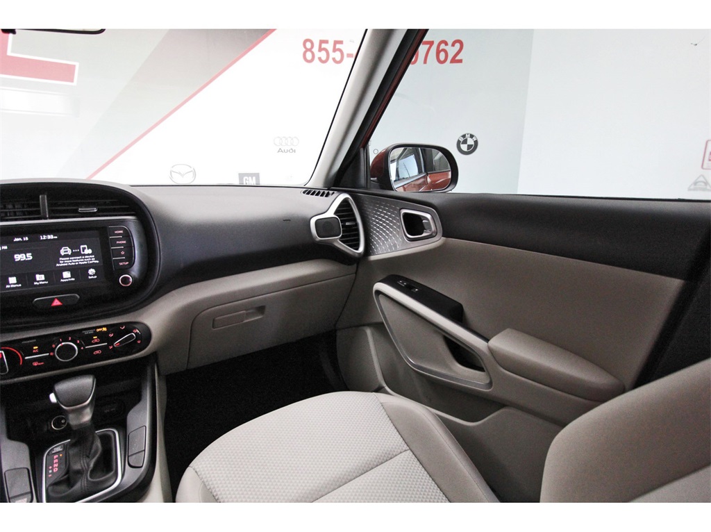 2021 Kia Soul LX Orange at DeMontrond Automotive Group