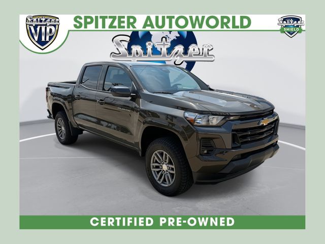 Harvest Bronze Metallic 2023 Chevrolet Colorado Pickup Truck Four-Wheel Drive 8-Speed Automatic