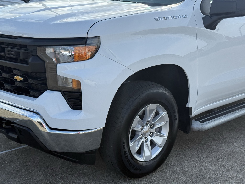 2024 Chevrolet Silverado 1500 WT White at Martin Chrysler Dodge Jeep Ram