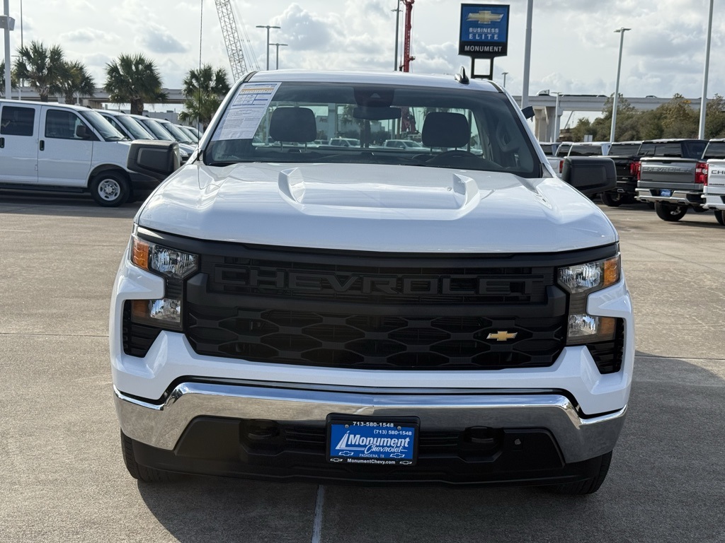 2024 Chevrolet Silverado 1500 WT White at Martin Chrysler Dodge Jeep Ram