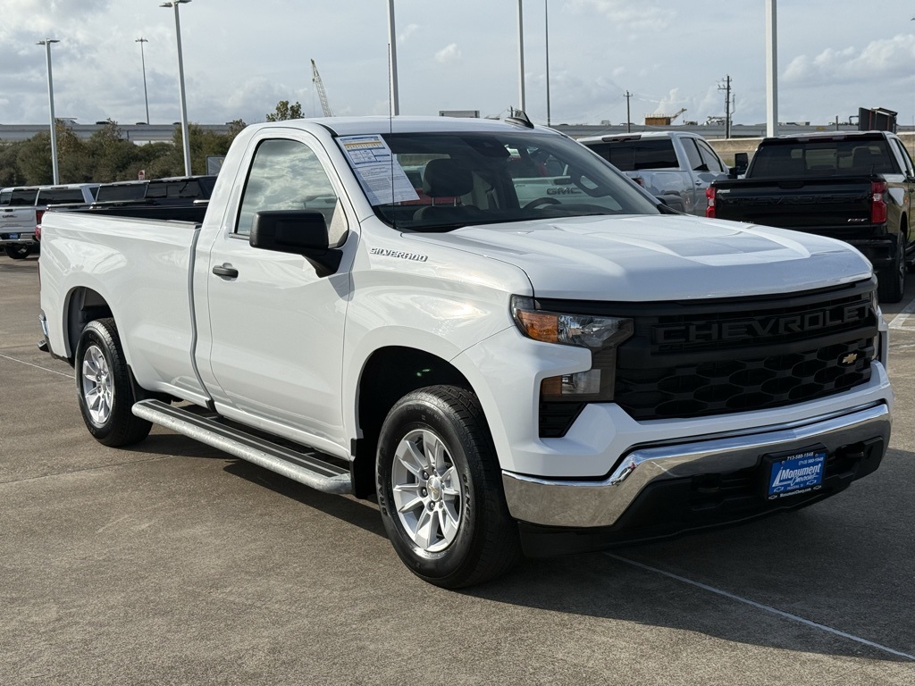 2024 Chevrolet Silverado 1500 WT White at Martin Chrysler Dodge Jeep Ram