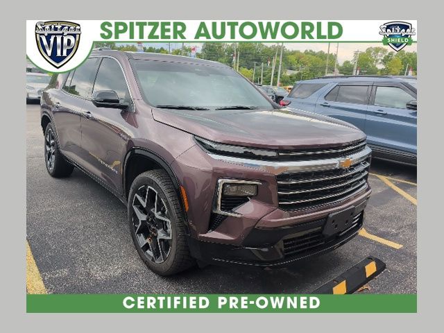 Stardust Metallic 2025 Chevrolet Traverse SUV / Crossover Four-Wheel Drive 8-Speed Automatic