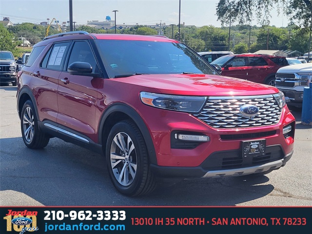 Used Car 2020 Ford Explorer  Platinum For Sale Under $30,000 In San Antonio, Texas
