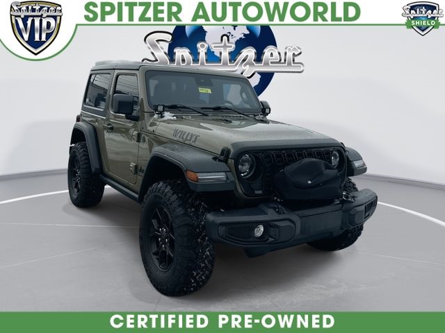 2025 Jeep Wrangler Willys 2-Door 4WD
