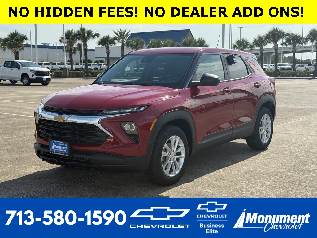 2026 Chevrolet TrailBlazer LS Red at DeMontrond Gulf Freeway