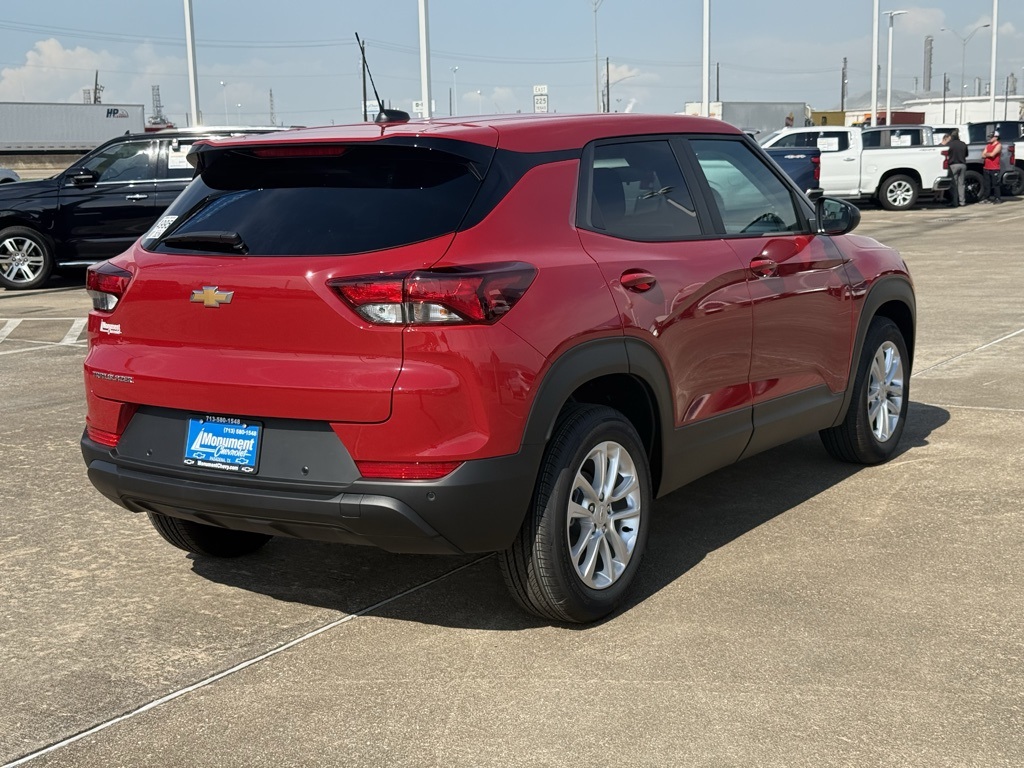 2026 Chevrolet TrailBlazer LS Red at DeMontrond Gulf Freeway