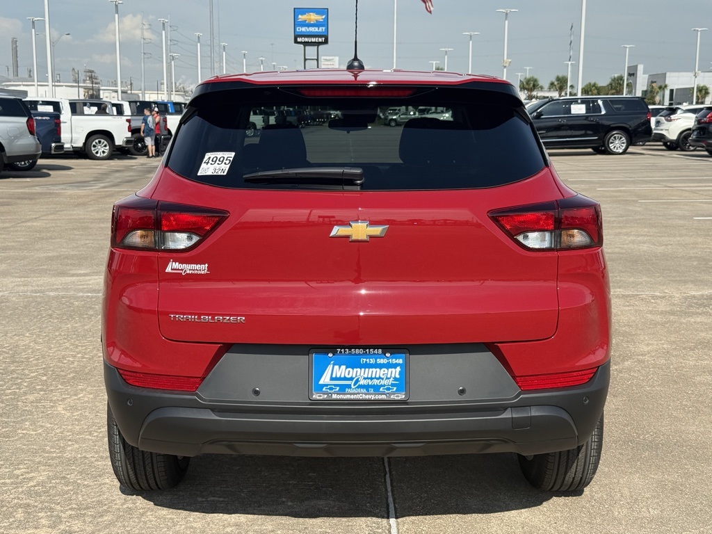 2026 Chevrolet TrailBlazer LS Red at DeMontrond Gulf Freeway