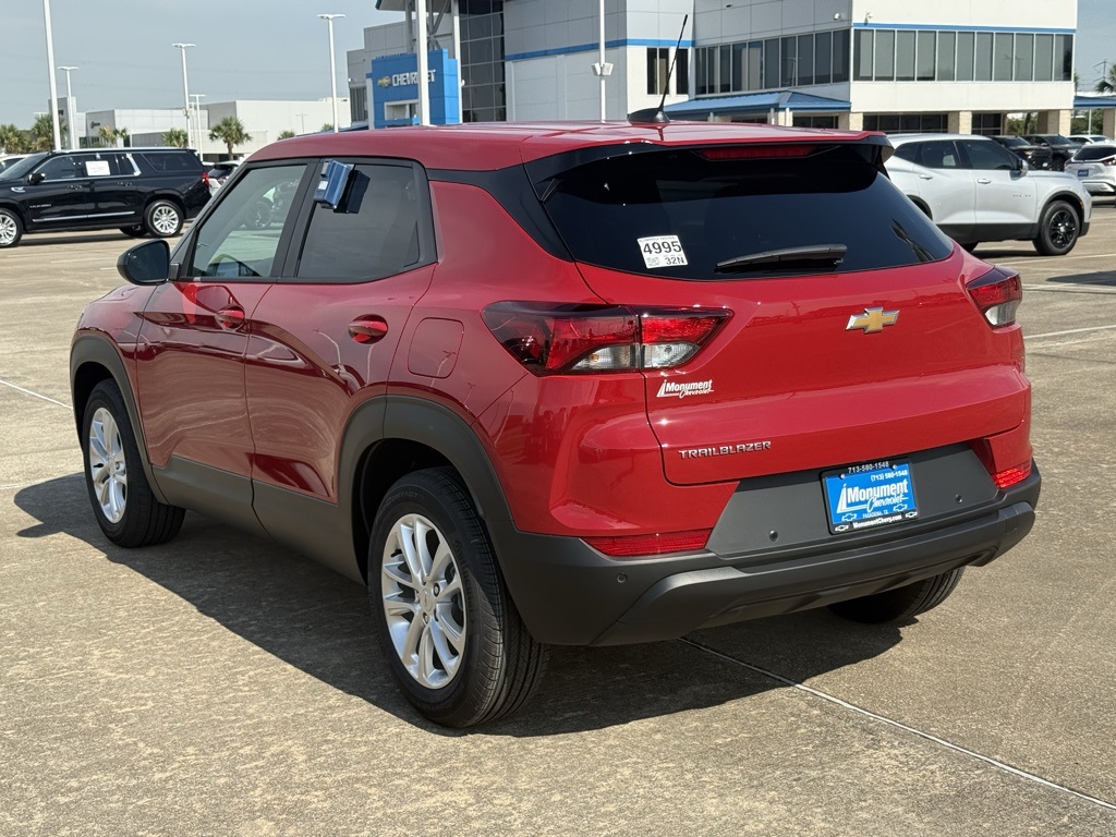 2026 Chevrolet TrailBlazer LS Red at DeMontrond Gulf Freeway
