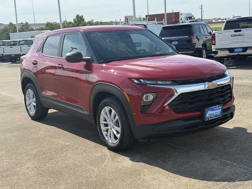 2026 Chevrolet TrailBlazer LS Red at DeMontrond Gulf Freeway
