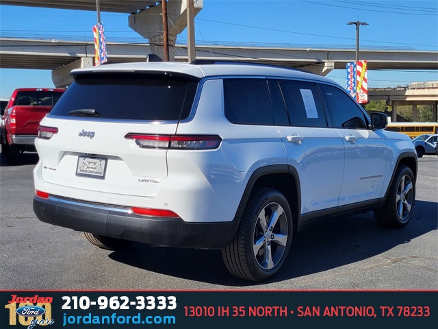 Used Car 2022 Jeep Grand Cherokee L  Limited For Sale Under $30,000 In San Antonio, Texas