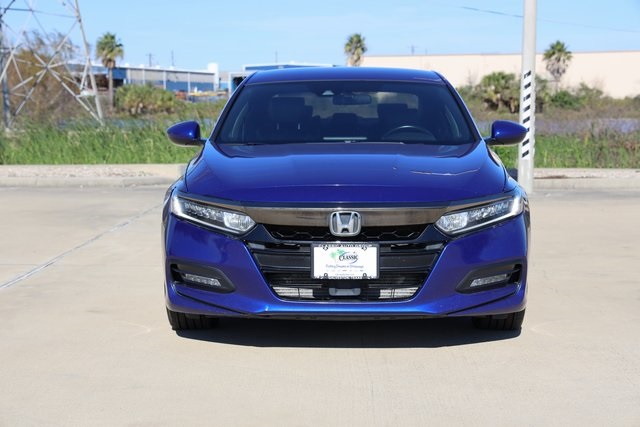 2018 Honda Accord Sport Blue at Shottenkirk Kia Fort Bend