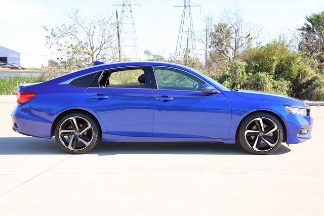 2018 Honda Accord Sport Blue at Shottenkirk Kia Fort Bend