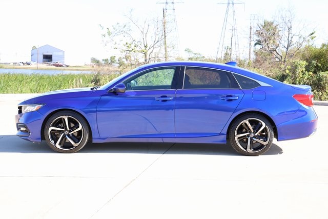 2018 Honda Accord Sport Blue at Shottenkirk Kia Fort Bend