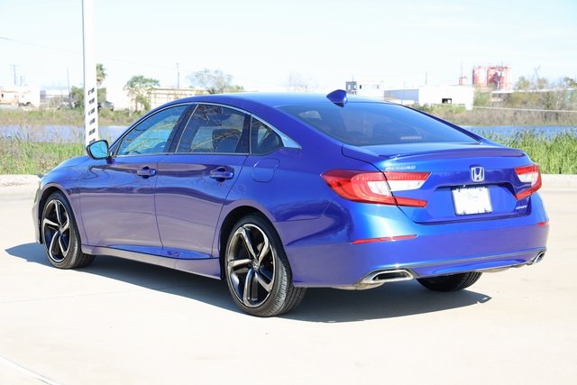 2018 Honda Accord Sport Blue at Shottenkirk Kia Fort Bend