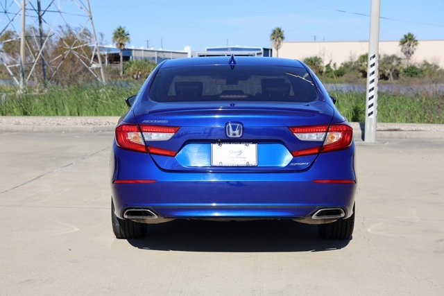 2018 Honda Accord Sport Blue at Shottenkirk Kia Fort Bend