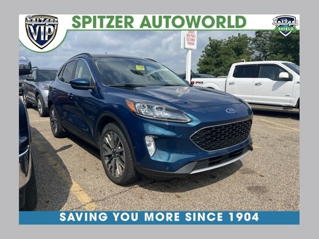 Green Metallic 2020 Ford Escape SUV / Crossover All-Wheel Drive 8-Speed Automatic