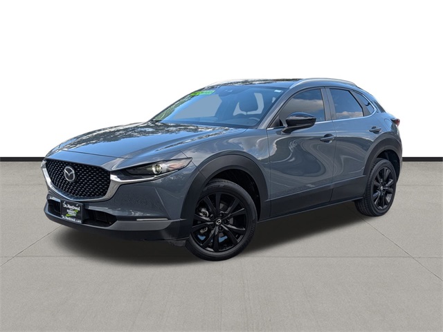2022 Mazda CX-30 2.5 S Carbon Edition Gray at AutoSavvy Houston Southwest