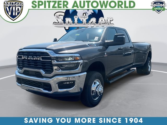 Gray (Granite Crystal Metallic Clearcoat) 2026 RAM 3500 Tradesman Crew Cab LB DRW 4WD Pickup Truck Four-Wheel Drive 8-Speed Automatic