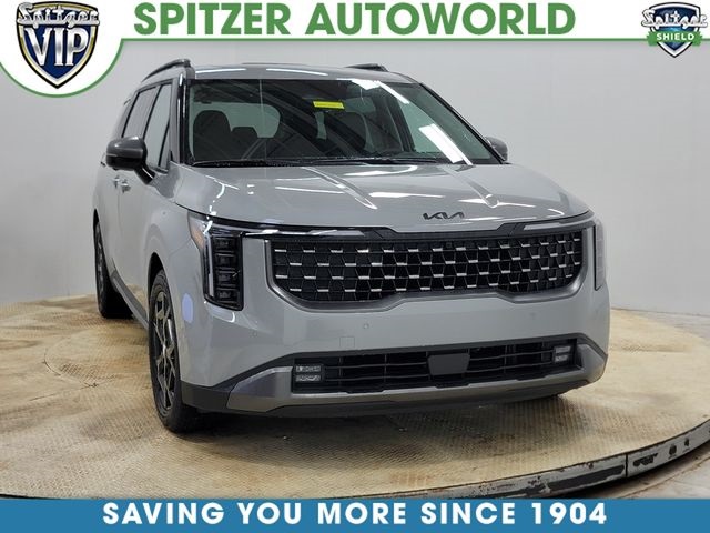 Ceramic Silver 2026 Kia Carnival SX Prestige FWD Minivan Front-Wheel Drive 8-Speed Automatic