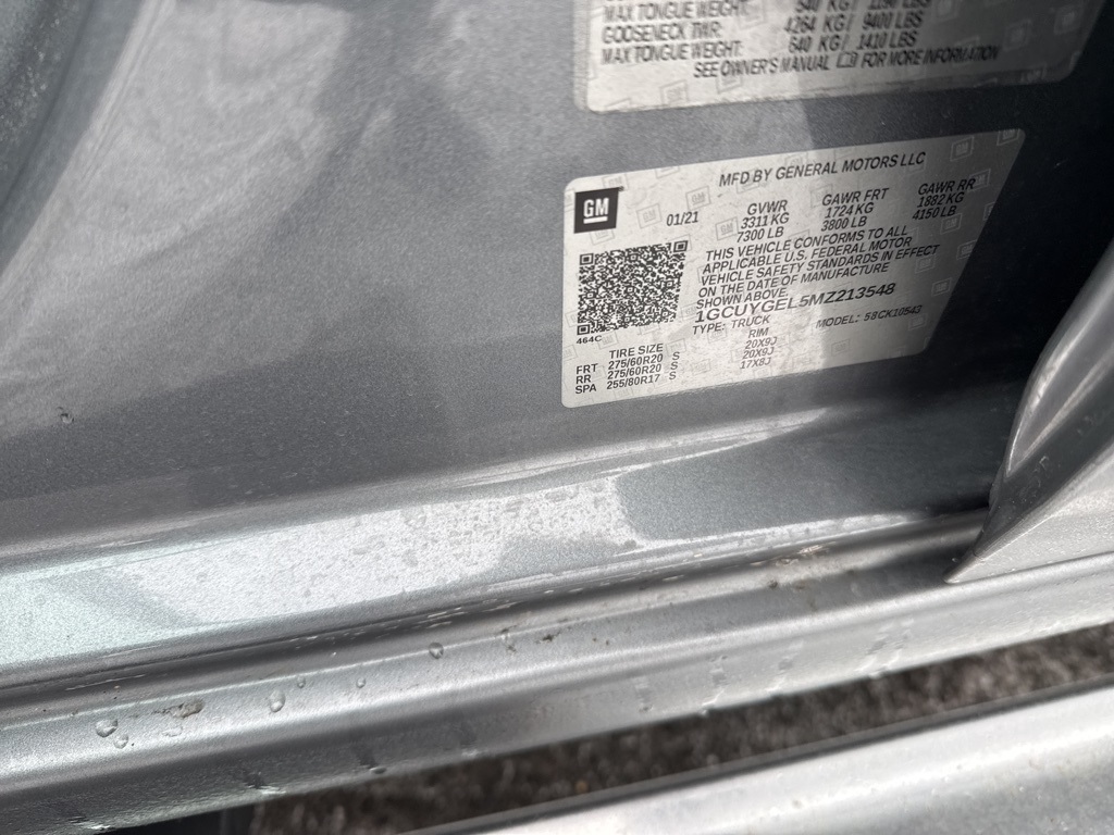 2021 Chevrolet Silverado 1500