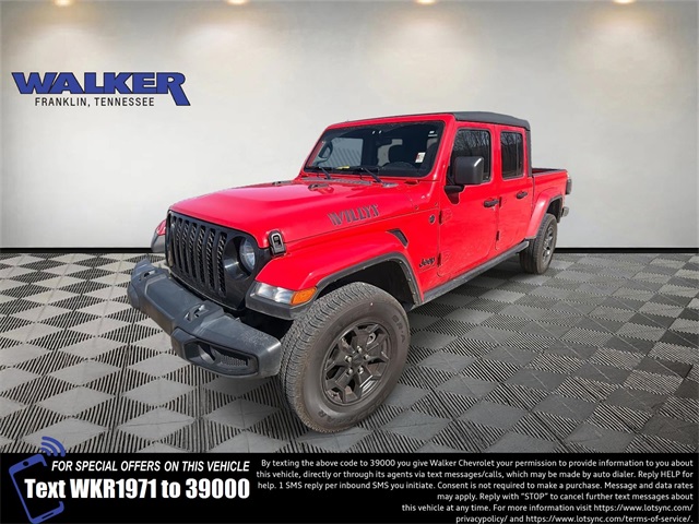 2022 Jeep Gladiator Willys Crew Cab 4WD