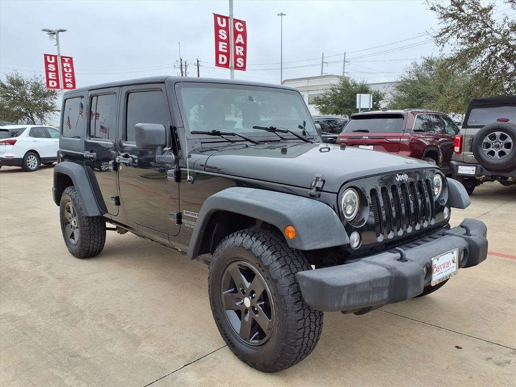 2014 Jeep Wrangler Unlimited Sport Black at Bayway Chrysler Dodge Jeep Ram